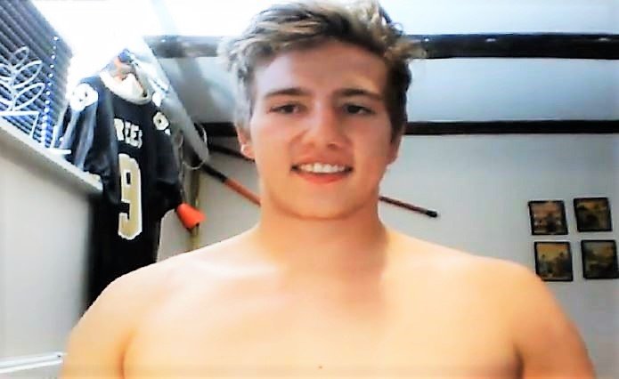 Smiley Young Blond Boy - Victor (Webcam)