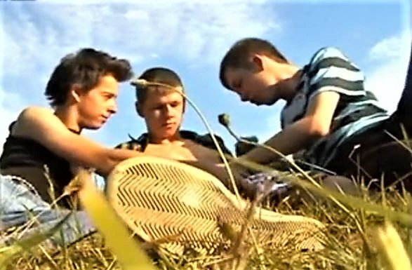 Three Teens On Meadow