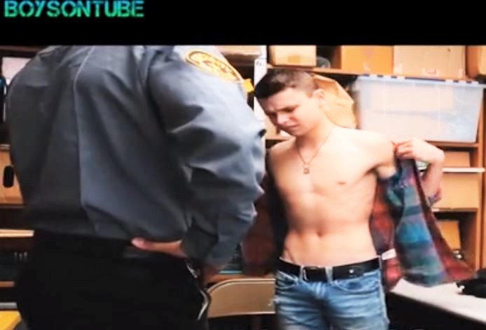 Twink get fucked by the cops