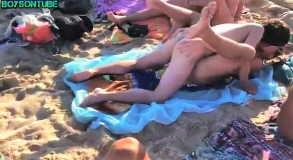 Caught Real Sex on the Beach