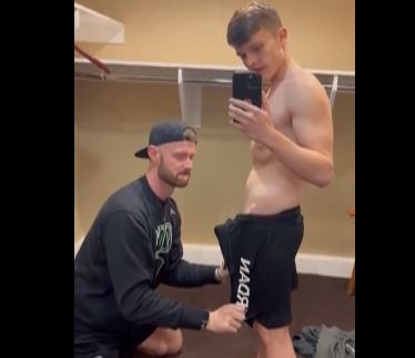 Adrian finds Daddies for blowjobs even at the gym!