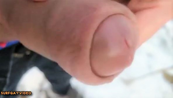 Foreskin in the snow